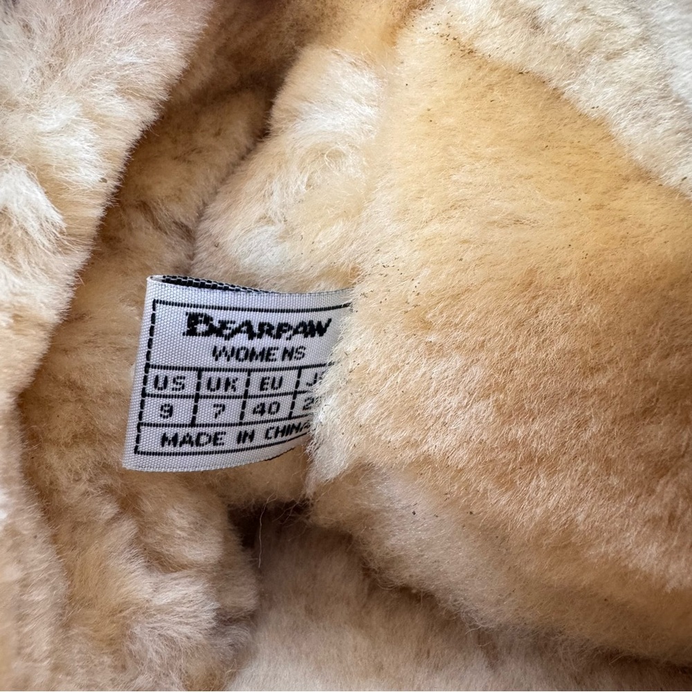 BearPaw Women's Emma  Winter Slip-on Suede Sheepskin Fleece Lined Boots - Picture 6 of 9